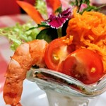 Kuressonieru - ■海老とサラダのパフェ