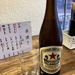 Tachinomi Torifuku - 瓶ビール（550円）