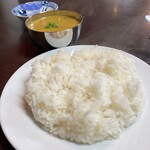 ムグラン - おいしくて豆とライスをおかわりしてしまった