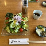 一心屋本店 - サラダも美味しいのです。