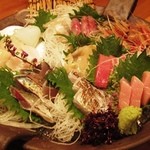 博 - 料理写真:お造り盛り合わせ