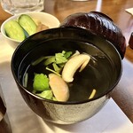 川庄 - 「お吸い物」、ランチに提供されます…