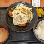 九州鳥若丸 - チキン南蛮定食968円