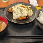 九州鳥若丸 - チキン南蛮定食968円