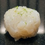 Sushi Kumakura - この白イカ、、、旨い！！