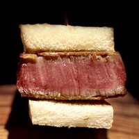 まとい 銀座 - シャトーブリアンカツサンド