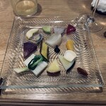 ハウスサンアントン - 循環と命名されたスペシャリティ。麻釜の湯で火入れされた圧巻の地場野菜達