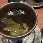 御かにめし 日本橋 かに福  - たらばの皮酒