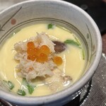 御かにめし 日本橋 かに福  - かに茶碗蒸し