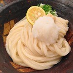 うどん末治 - 【２０１４年１月　再訪問】生醤油うどん