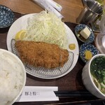 Tonto Ko - ロースカツ定食1480円