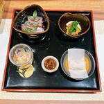 瑞の里○久旅館 - 料理写真:先付とお造り