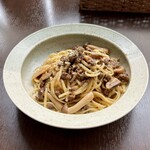 バルバルキッチンアメリ - ランチ：たっぷりキノコのスパゲティボロネーゼ(¥1,380)