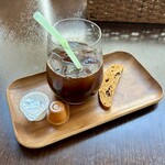 バルバルキッチンアメリ - 食後のアイスコーヒーS(¥300)