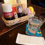プチカフェ - ・紙オシボリ