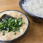 釜揚げうどん 戸隠 - 釜揚げ山かけうどん