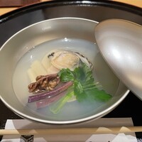 京都祇園 八坂圓堂 大丸東京店 - 蛤のお吸い物