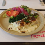 アルモリック - フィセル・ピカルド（クレープのグラタン）