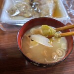 ふる川 - 味噌汁の具