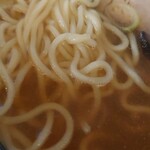 中華ソバ　坂本 - 中細ストレート