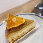La colline atelier café - 料理写真:浜みかんのベイクドチーズケーキ