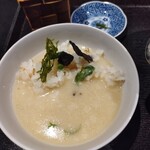 麺処 銀笹 - 鯛飯スープ掛け