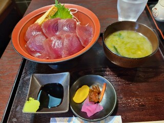 割烹 船勢 - まぐろ丼