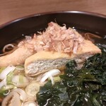 そば・うどん やなぎ庵 - 栃尾の油揚げそば￥650