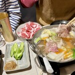 Kurobuta Shabushabu Satsuma Kagomma Furusato Yataimura - 