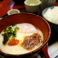 やげんぼり 赤坂店 - 鴨川とろろ飯　1100円