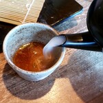 そば処 時遊庵 あさかわ - とろみのある蕎麦湯