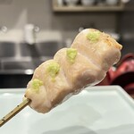 酒亭 田中 - 焼鳥8本セット(笹身山葵)