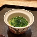 日本料理 徳専 - 海苔とフグのやつー