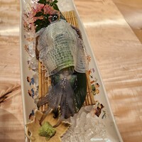 対馬のどぐろとイカ活き造り 博多 魚蔵 都ホテル店 - 