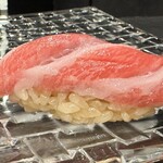 赤坂 鮨大谷 - 塩釜の大トロ