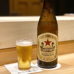 Sushidokoro Ikegami - 瓶ビール