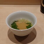 鮨 はしもと - 魚のお出汁(鯛､鮃､貝の紐類)