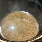 赤坂 鮨大谷 - お椀　アオサの味噌汁