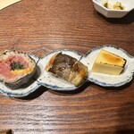 赤坂 鮨大谷 - 〆の３種