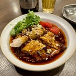 四川 郷土菜 シャンバァロウ - 四川よだれ鶏 950円