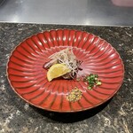 鉄板焼 花 - イベリコ豚の鉄板焼。美味し。