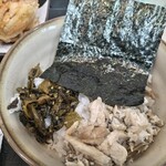 ゆで太郎 もつ次郎 - 3色ごはん