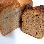 C'EST UNE BONNE IDEE - 吉原さんの全粒粉食パン、カンパーニュ　グリエハーフ