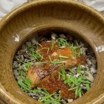 赤坂おぎ乃 - サケ•イクラ•ウニごはん