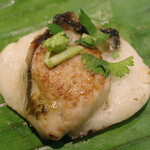 ガネーシュ - シーフードミールス(4300円)の牡蠣のウッタパム