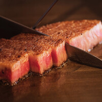 黒毛和牛サーロインステーキコース〆はお好み焼きor焼そばチョイス！