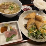 沖縄食堂Dining 東雲 - 魚フライ定食