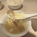 中国飯店 - エノキの入る玉子スープ