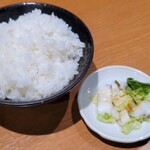 中華そば うえまち - ご飯