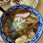 アルプス食堂 - ワンタン麺